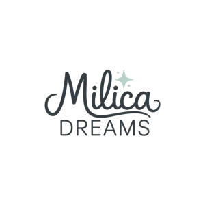 Milica Dreams logo – cozy blog for moms and creatives