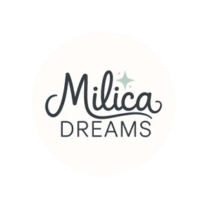 Milica Dreams logo – cozy blog for moms and creatives